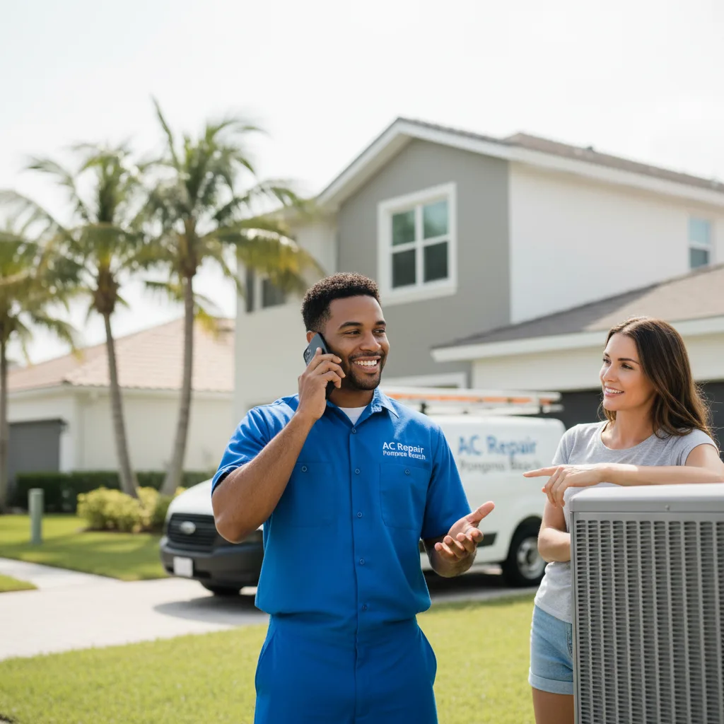 AC Repair Pompano Beach customer support in Pennellville